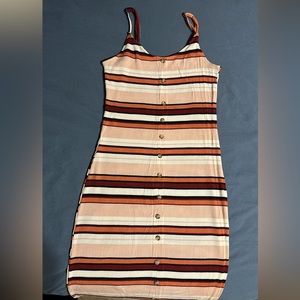 Striped cami dress